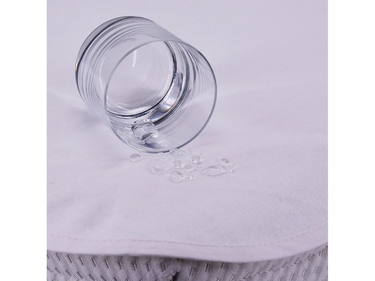 Pełny ekran: Setex Ochraniacz na materac z miękką stroną wierzchnią z tkaniny frotte, 2-warstwowy - zdjęcie 3