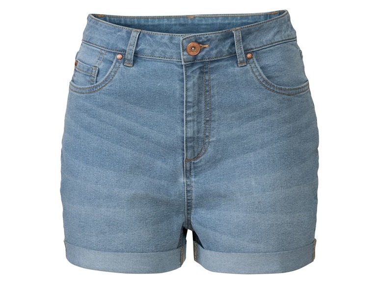 Pełny ekran: esmara® Szorty damskie jeansowe, 1 para - zdjęcie 2