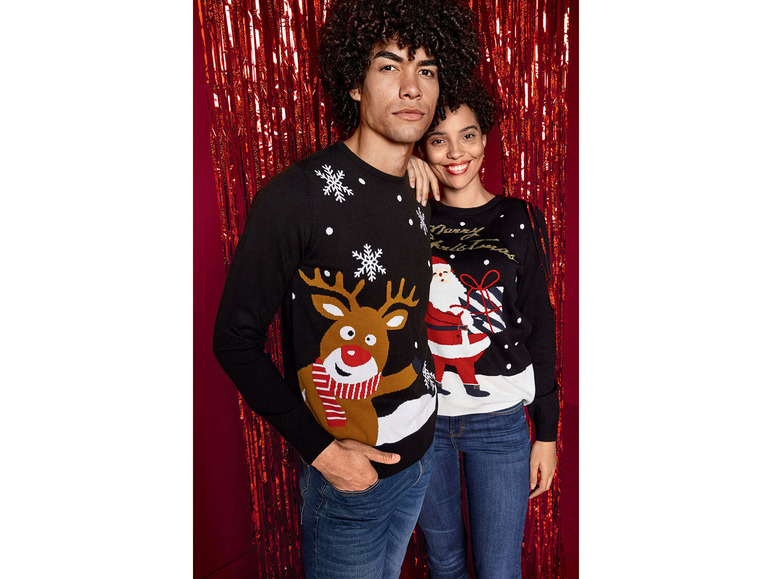 Pełny ekran: LIVERGY® Sweter świąteczny męski, 1 sztuka - zdjęcie 5