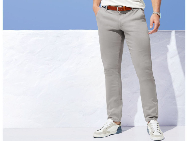 Pełny ekran: LIVERGY® Spodnie chino męskie, 1 para - zdjęcie 3