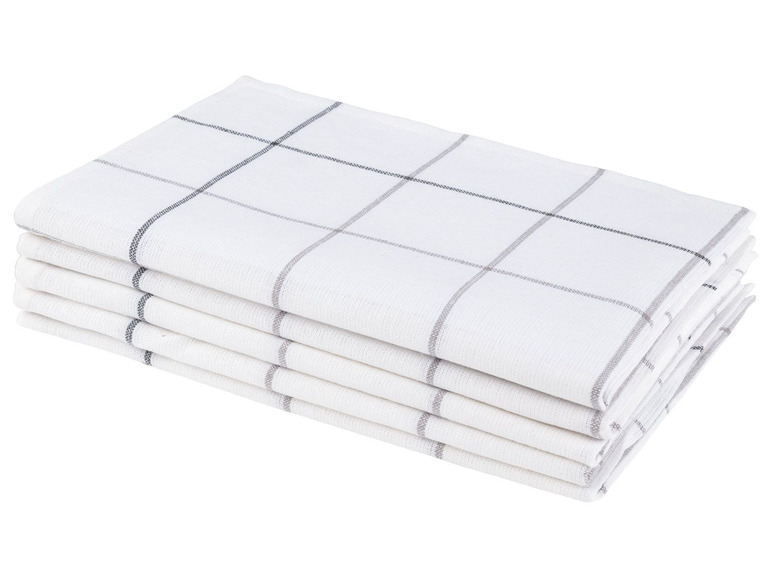Pełny ekran: meradiso Ręczniki kuchenne z lnem 50 x 70 cm, 5 sztuk - zdjęcie 3