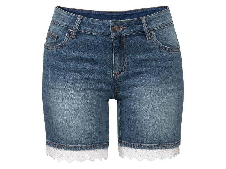 Pełny ekran: esmara® Szorty damskie jeansowe, 1 para - zdjęcie 12
