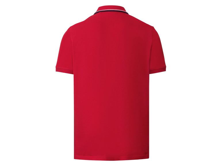 Pełny ekran: LIVERGY® Koszulka polo męska z bawełny, 1 sztuka - zdjęcie 4