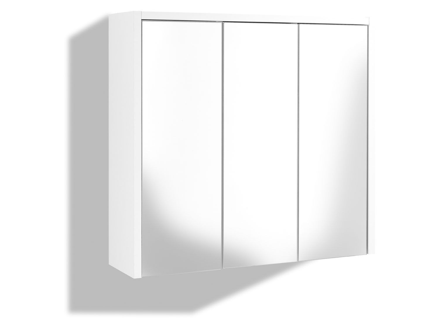 LIVARNO LIVING Szafka łazienkowa z lustrem, biały