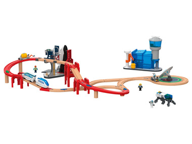 Playtive Drewniana kolejka - stacja kosmiczna