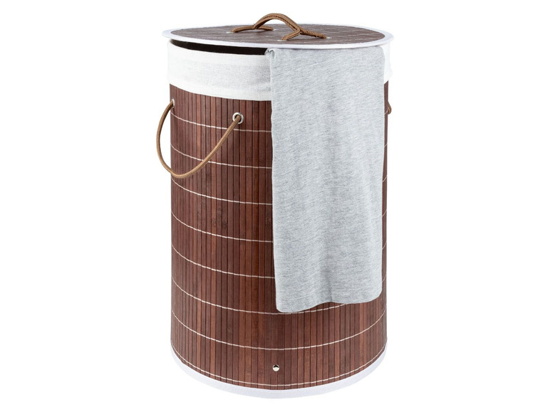 Pełny ekran: AquaPur Bambusowy pojemnik na pranie, 42 l, 1 sztuka - zdjęcie 2