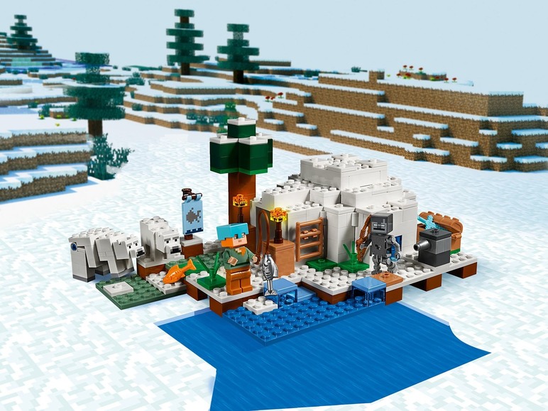 Pełny ekran: Lego Minecraft Igloo niedźwiedzia polarnego - zdjęcie 4