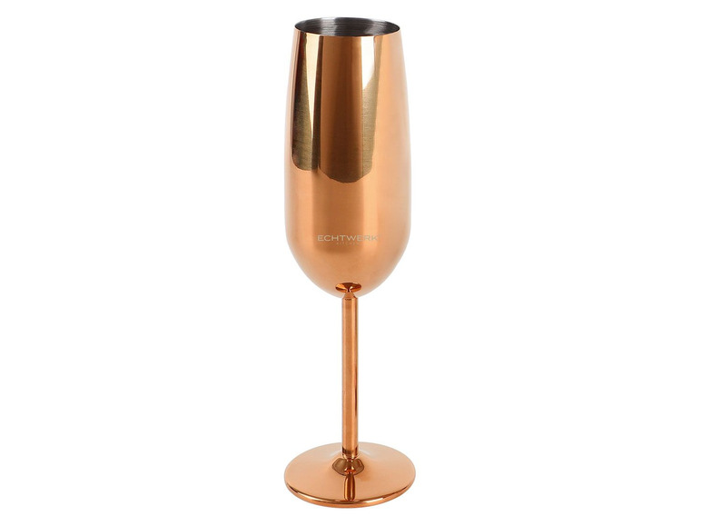 Pełny ekran: ECHTWERK Zestaw kieliszków do szampana, ze stali szlachetnej - zdjęcie 3