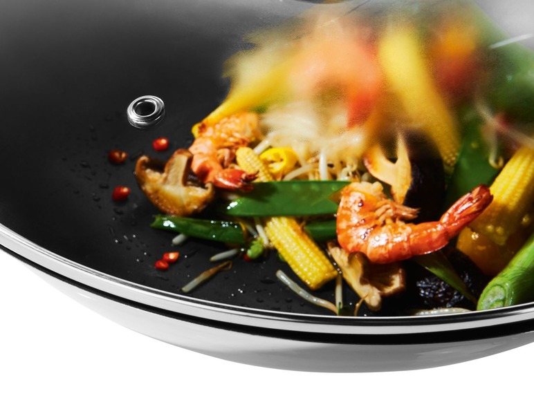 Pełny ekran: ERNESTO® Patelnia wok ze stali szlachetnej Ø 36 cm - zdjęcie 6