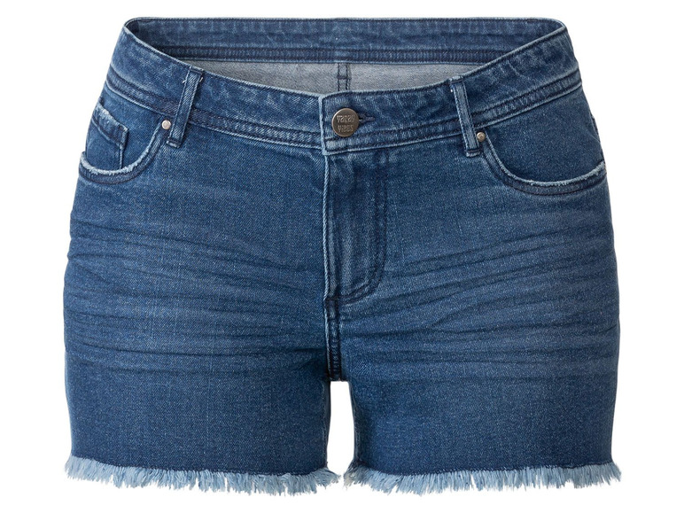 Pełny ekran: esmara® Szorty jeansowe damskie z bawełny, 1 para - zdjęcie 7