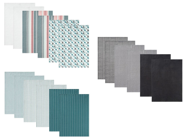 Pełny ekran: meradiso Ręczniki do naczyń 50 x 70 cm, 6 sztuk - zdjęcie 1