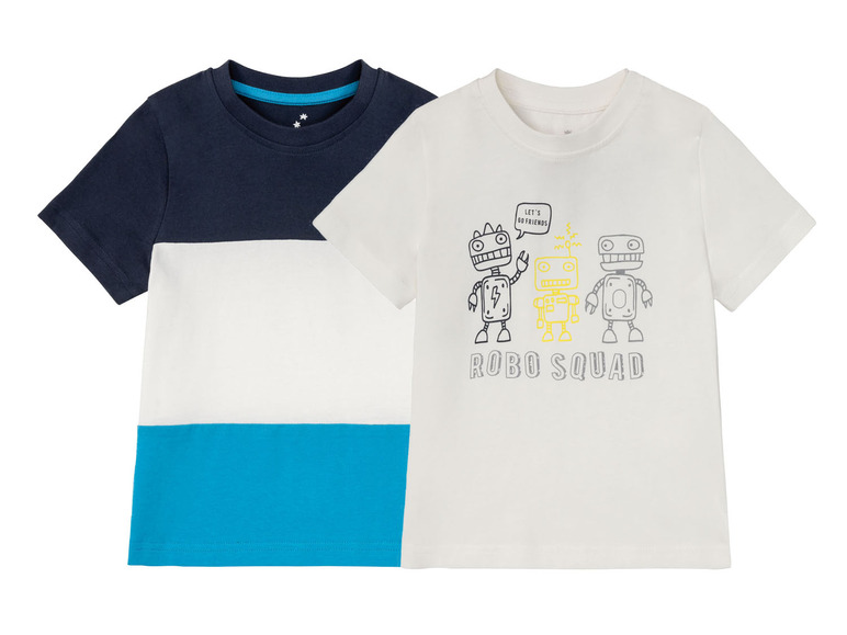 Pełny ekran: lupilu T-shirt chłopięcy z bawełny, 2 sztuki - zdjęcie 21