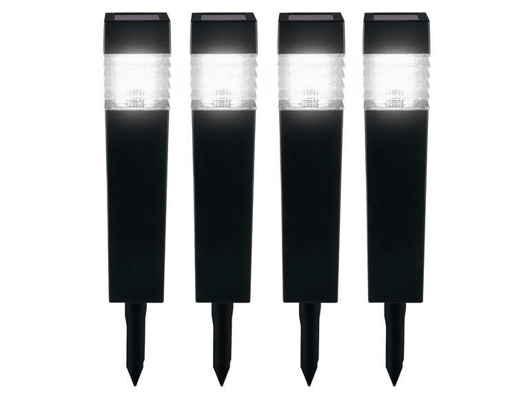 Pełny ekran: LIVARNO® Lampki ogrodowe LED solarne, 4 sztuki - zdjęcie 3