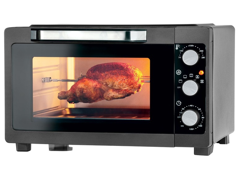 Pełny ekran: SILVERCREST® Piekarnik elektryczny z funkcją grilla SGBR 1500 D1, 1500 W - zdjęcie 3