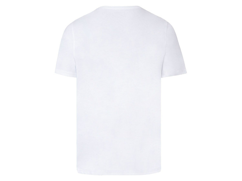 Pełny ekran: LIVERGY® T-shirty męskie z bawełną, 2 sztuki - zdjęcie 9