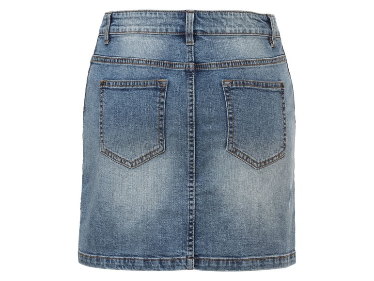 Pełny ekran: esmara® Spódnica damska jeansowa, 1 sztuka - zdjęcie 4