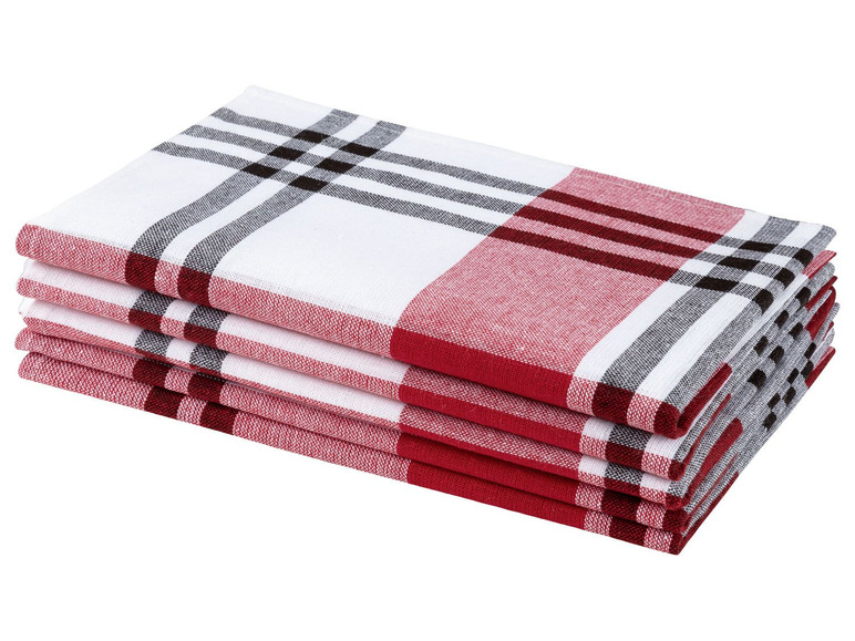 Pełny ekran: meradiso Ręczniki kuchenne z lnem 50 x 70 cm, 5 sztuk - zdjęcie 15