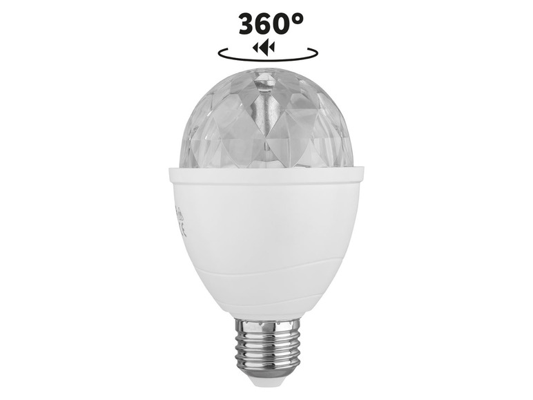 Pełny ekran: LIVARNO HOME Lampa dyskotekowa lub żarówka LED - zdjęcie 4