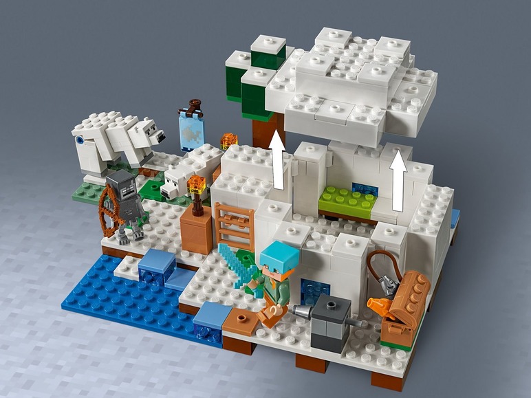 Pełny ekran: Lego Minecraft Igloo niedźwiedzia polarnego - zdjęcie 6