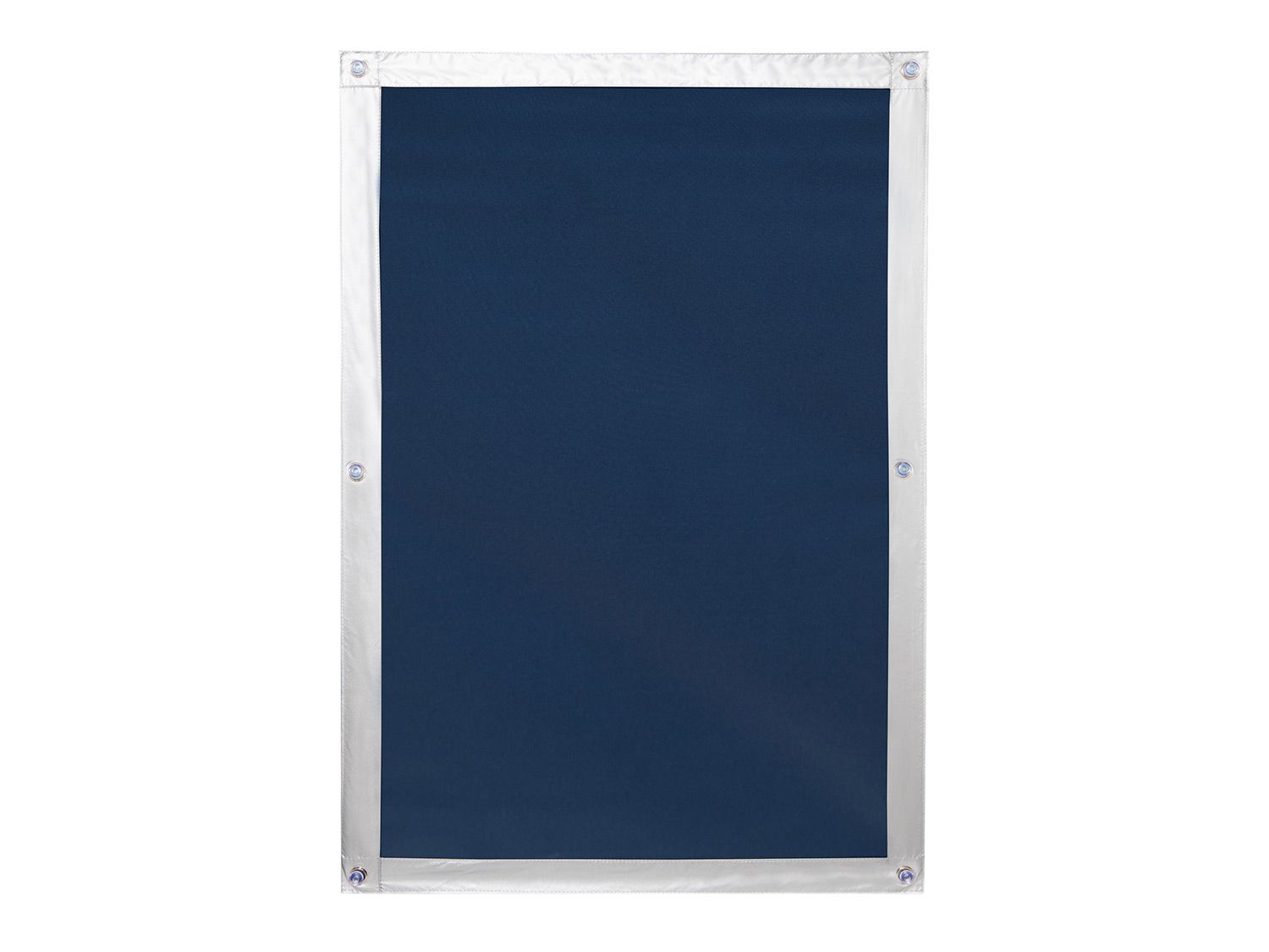 Lichtblick Osłona przeciwsłoneczna na okno dachowe Haftfix, bez wiercenia (Niebieski, 59x96,9 cm für MK06)