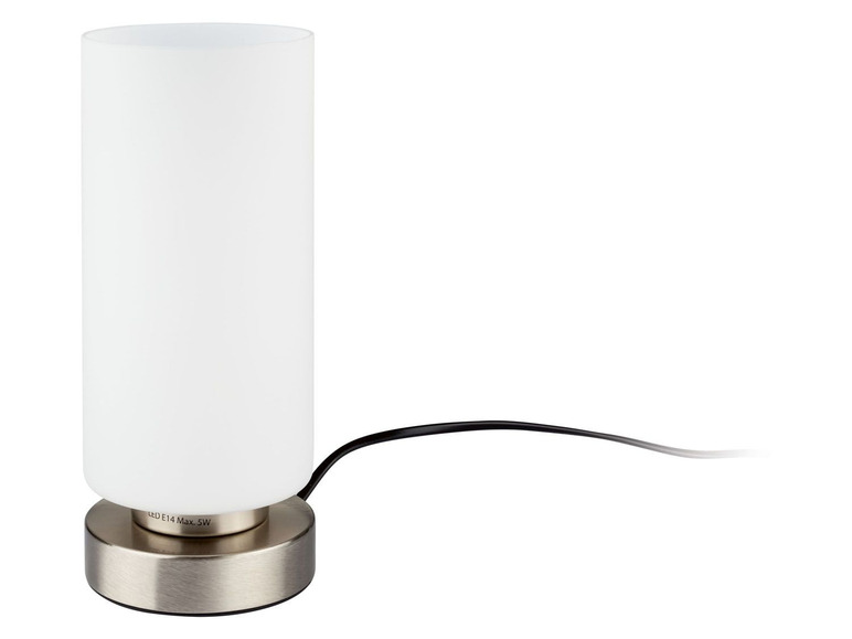Pełny ekran: LIVARNO home Lampa stołowa LED ze szklanym koszem, 1 sztuka - zdjęcie 1