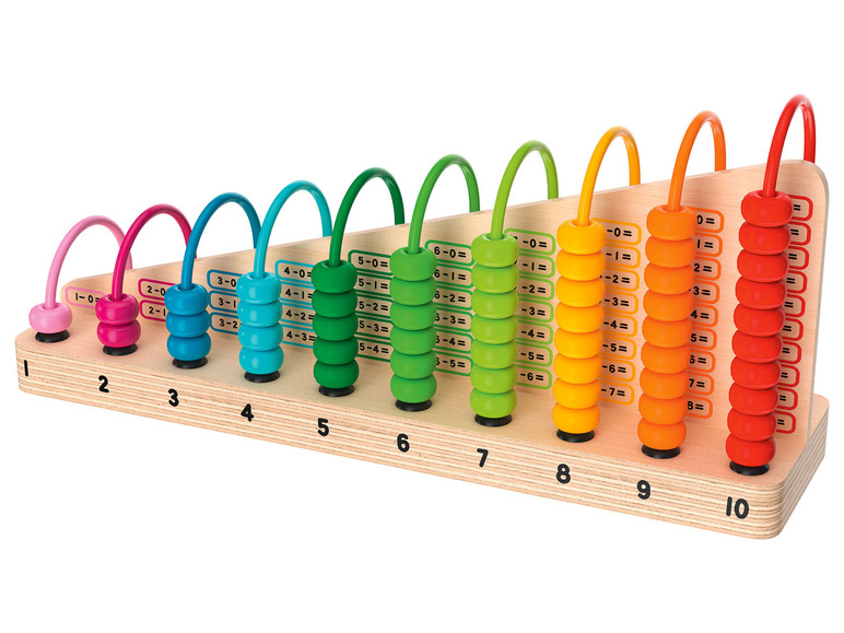 Pełny ekran: Playtive Drewniany zestaw Montessori do nauki liczenia - zdjęcie 5