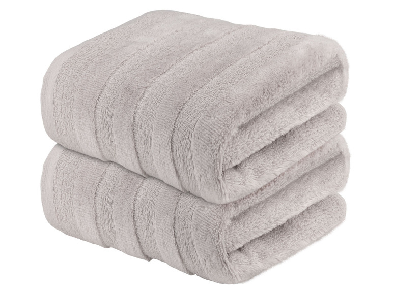 Pełny ekran: LIVARNO home Ręczniki frotté z bawełny 50 x 100 cm, 2 sztuki - zdjęcie 2