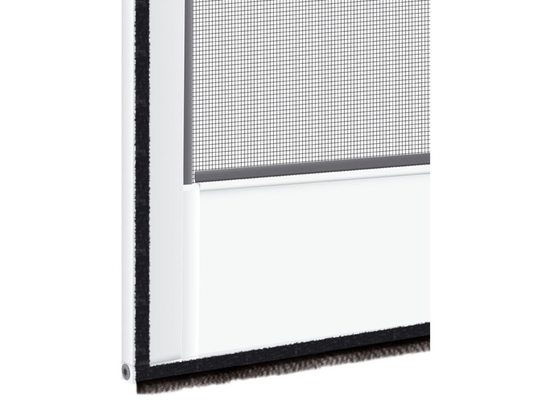 Pełny ekran: Moskitiera drzwiowa z ramą aluminiową 100 x 210 cm - zdjęcie 7