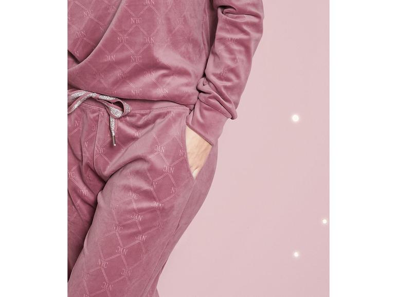 Pełny ekran: esmara Dres welurowy damski (bluzka + spodnie), 1 komplet - zdjęcie 24