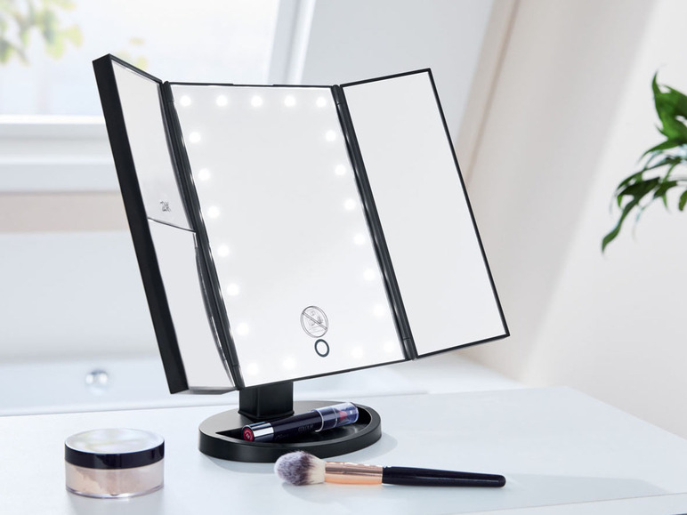 Pełny ekran: Livarno Home Lusterko kosmetyczne LED MKSLK 6 A2 składane, 1 sztuka - zdjęcie 14