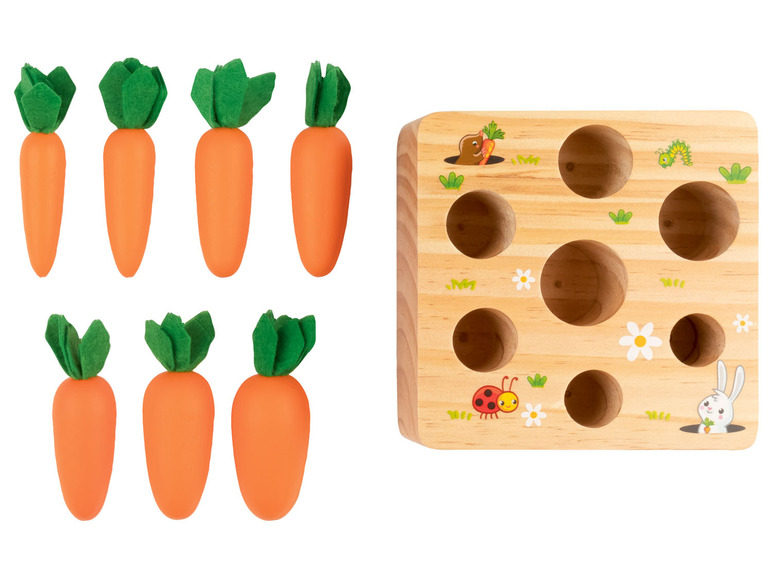 Pełny ekran: PLAYTIVE® Drewniana zabawka edukacyjno-poznawcza Montessori, 1 zestaw - zdjęcie 8