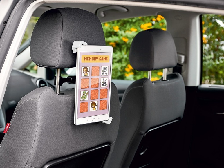 Pełny ekran: ULTIMATE SPEED® Samochodowy uchwyt na tablet lub nakładka na fotelik dla dziecka lub pudełko do segregowania rzeczy w samochodzie, 1 sztuka - zdjęcie 15