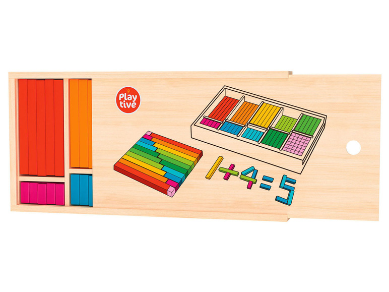 Pełny ekran: Playtive Drewniany zestaw Montessori do nauki liczenia - zdjęcie 10