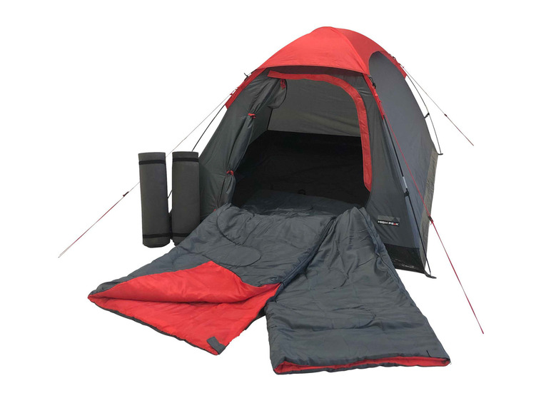 Pełny ekran: HIGH PEAK Zestaw kempingowy z namiotem, 5 elementów - zdjęcie 3