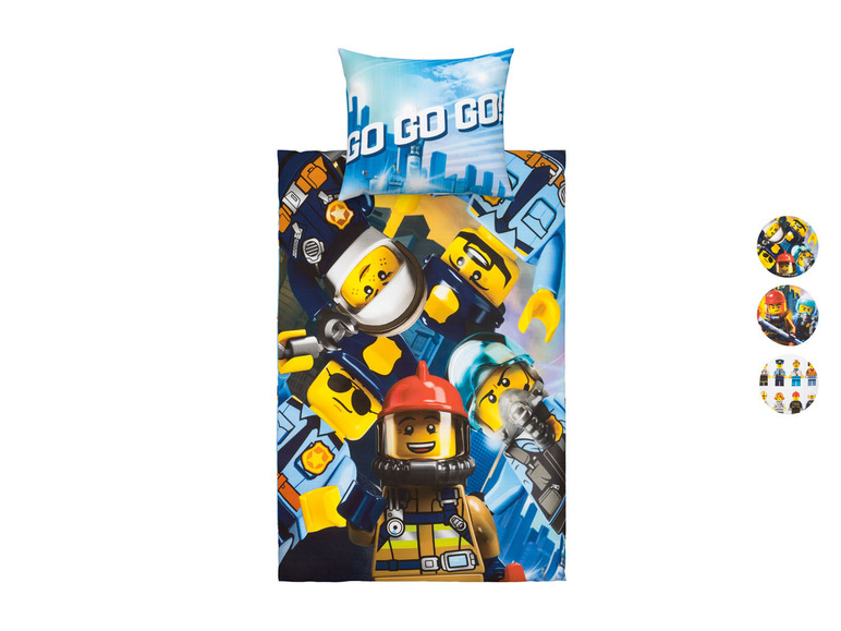 Pełny ekran: Dwustronna pościel dziecięca LEGO City, 140 x 200 cm - zdjęcie 3