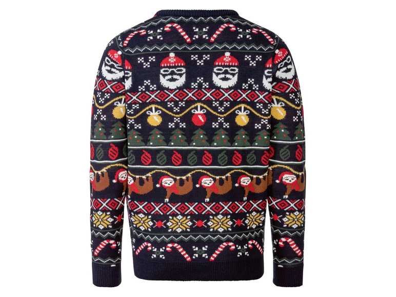 Pełny ekran: LIVERGY® Sweter męski z motywem świątecznym, 1 sztuka - zdjęcie 4