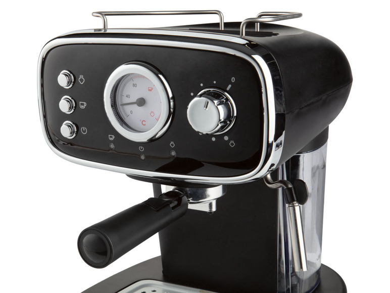 Pełny ekran: SILVERCREST® Ekspres ciśnieniowy do kawy SEMS 1100 B2, 1100 W - zdjęcie 4