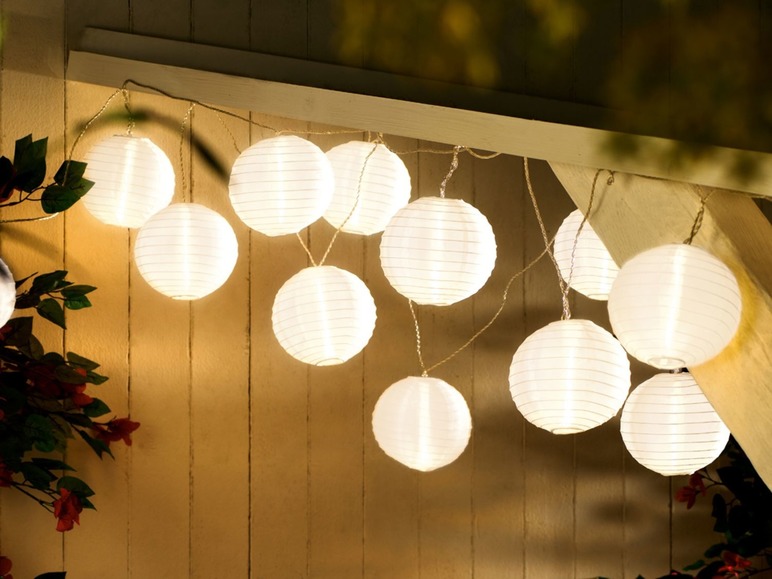 Pełny ekran: Melinera Letnia girlanda świetlna z diodami LED XXL - zdjęcie 3