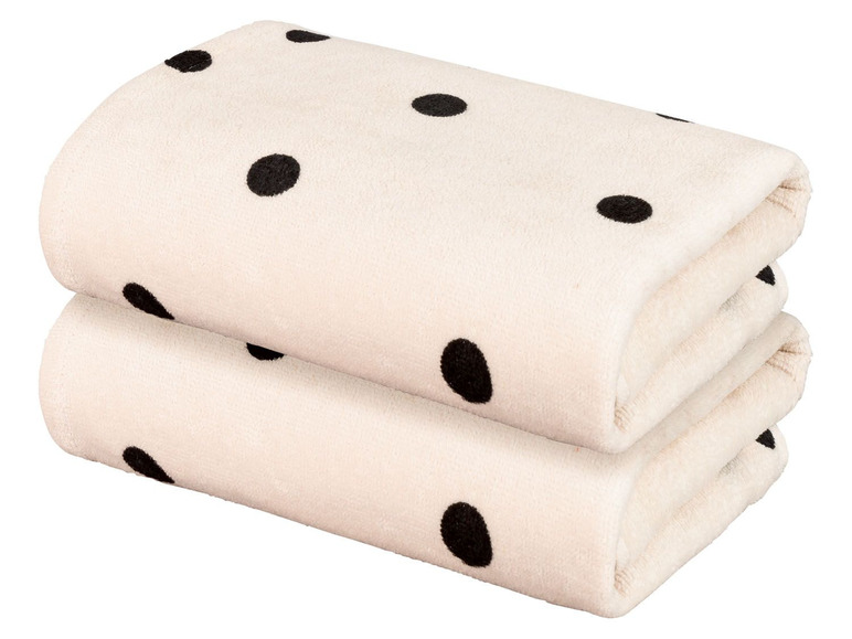 Pełny ekran: miomare Ręczniki frotte 50 x 100 cm, 2 sztuki - zdjęcie 2