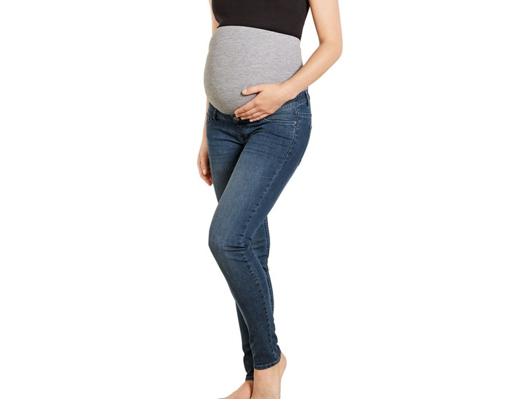 Pełny ekran: esmara® Jeansy damskie ciążowe - zdjęcie 2