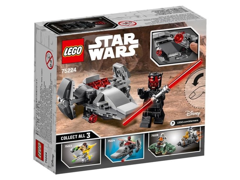 Pełny ekran: LEGO® Star Wars 75224 Infiltrator Sithów - zdjęcie 2
