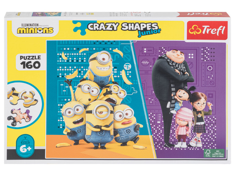 Pełny ekran: Trefl Puzzle dla dzieci Crazy Shapes, 160 elementów - zdjęcie 5
