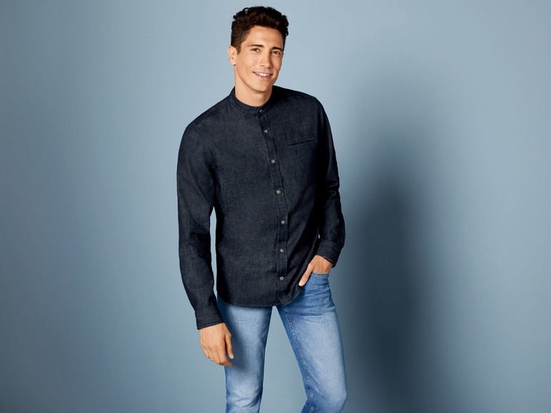 Pełny ekran: LIVERGY® Koszula męska jeansowa - zdjęcie 14