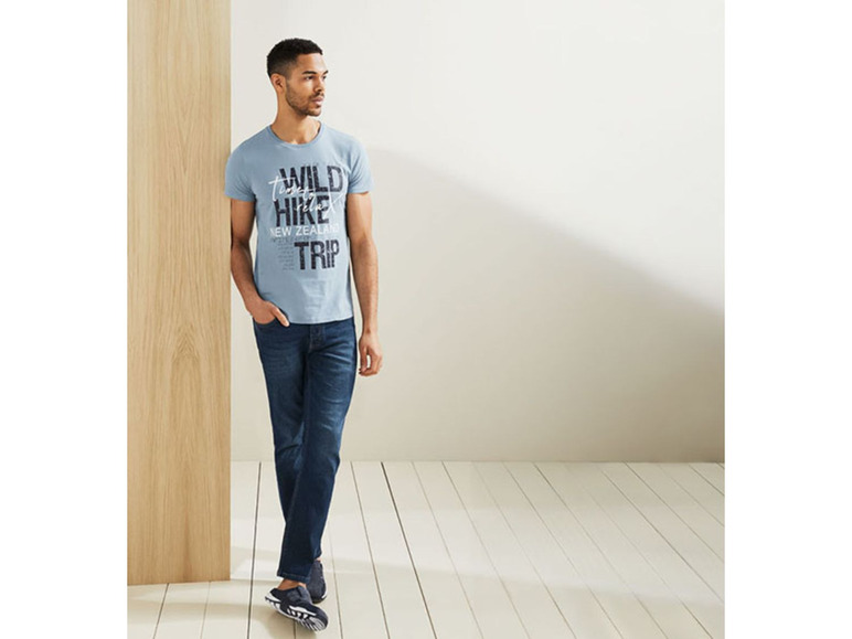 Pełny ekran: LIVERGY® T-shirt męski z bawełny, 1 sztuka - zdjęcie 5