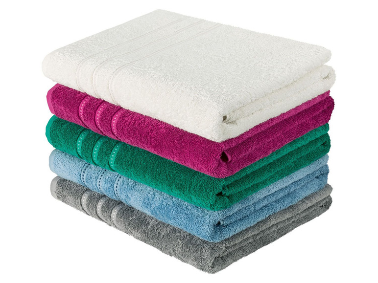 Pełny ekran: miomare Ręcznik kąpielowy 100x150 cm, 1 sztuka - zdjęcie 3
