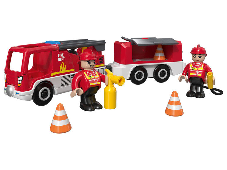 Pełny ekran: Playtive Pojazdy ratunkowe na baterie z figurkami, 1 zestaw - zdjęcie 2