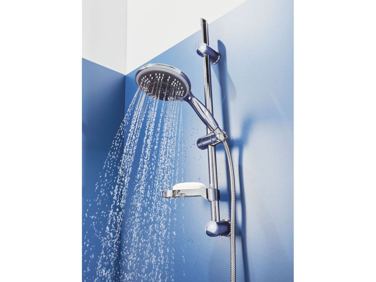 Pełny ekran: miomare Zestaw prysznicowy z drążkiem, 5 rodzajów strumienia - zdjęcie 4