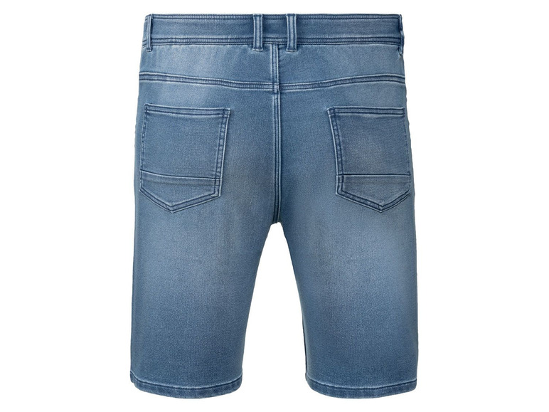 Pełny ekran: LIVERGY® Bermudy męskie dresowe w stylu jeansowym XXL, 1 para - zdjęcie 4