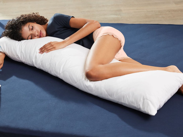 Pełny ekran: LIVARNO home Poduszka do spania na boku, z powłoką antybakteryjną Sanitized®, 145 x 40 cm - zdjęcie 1