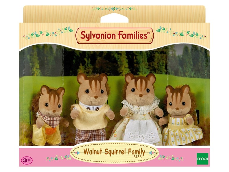 Pełny ekran: Sylvanian Families Rodzina wiewiórek Knacks - zdjęcie 2